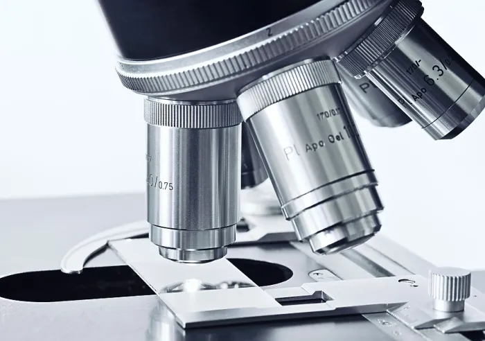 Framed Print : Microscope Print: Close-up of Objective Lenses Framed Print : Microscope Print: Close-up of Objective Lenses