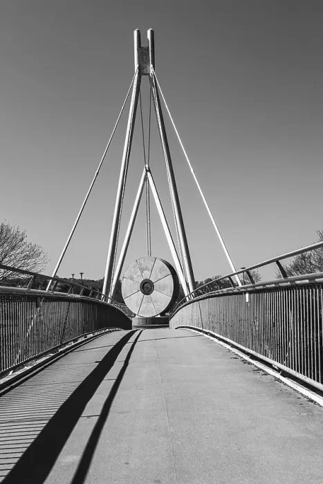 Framed Print : Miller's Bridge over the River Exe Print, Exeter, Devon