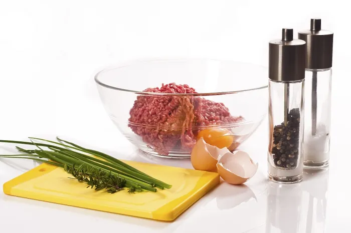 Framed Print : Minced Meat with Eggs Print Framed Print : Minced Meat with Eggs Print