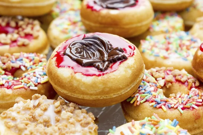 Framed Print : Mini Donuts Print