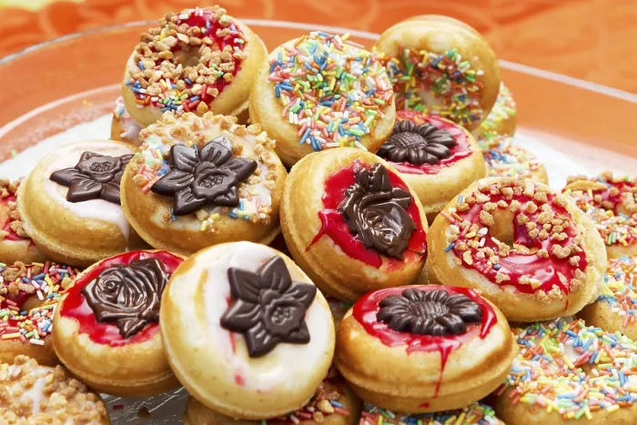 Framed Print : Mini Donuts Print - Sweet Treats Framed Print : Mini Donuts Print - Sweet Treats
