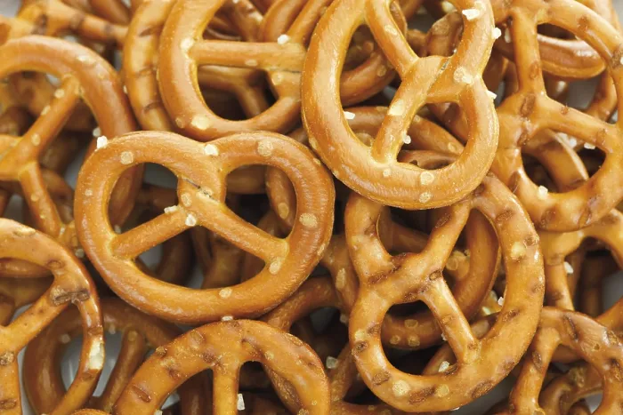 Framed Print : Mini Pretzels Print Framed Print : Mini Pretzels Print