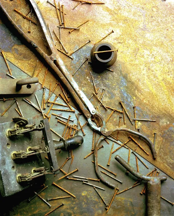 Framed Print : Print of Old Rusty Tools (High Resolution Available) Framed Print : Print of Old Rusty Tools (High Resolution Available)