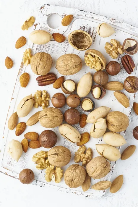 Framed Print : Walnut, Almond and Pecan Nut Mix Print Framed Print : Walnut, Almond and Pecan Nut Mix Print