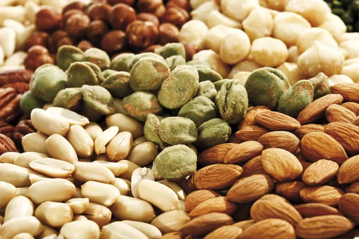 Framed Print : Mixed Nuts Print, Peanuts, Almonds and More Framed Print : Mixed Nuts Print, Peanuts, Almonds and More