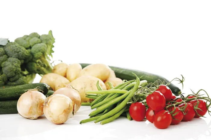 Framed Print : Mixed Vegetables Print - Broccoli, Potatoes & More Framed Print : Mixed Vegetables Print - Broccoli, Potatoes & More