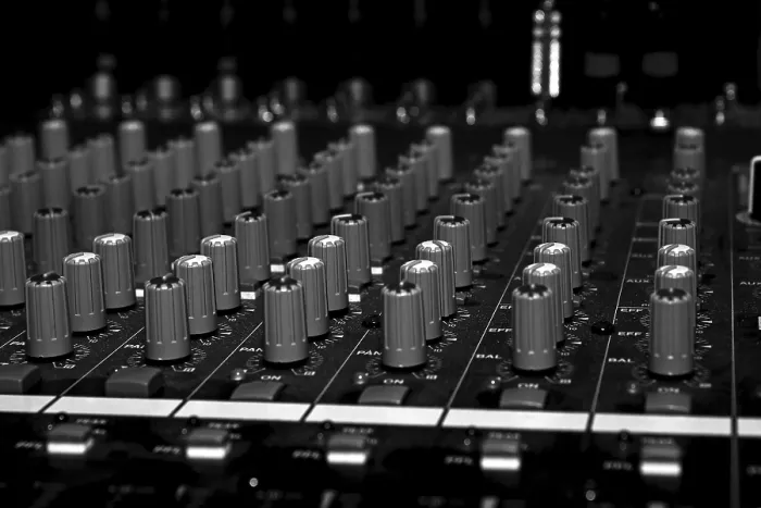 Framed Print : Professional Mixing Console Print Framed Print : Professional Mixing Console Print