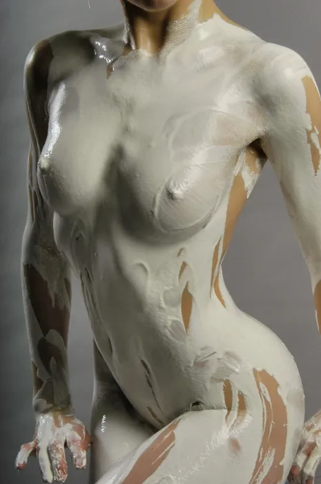 Framed Print : White Plaster Model Print Framed Print : White Plaster Model Print