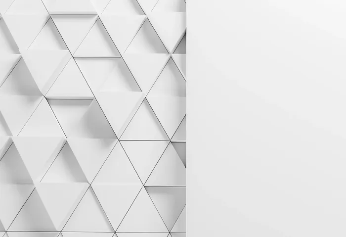 Framed Print : Modern Background with White Triangles Print Framed Print : Modern Background with White Triangles Print