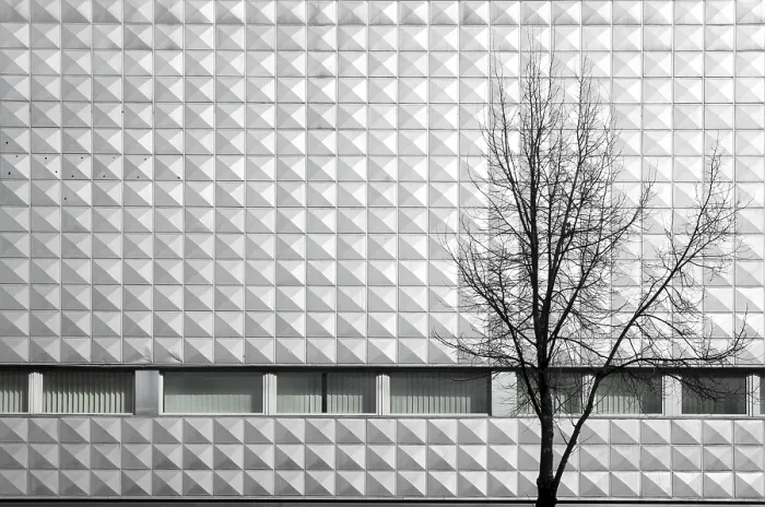 Framed Print : Modern House Facade Print Framed Print : Modern House Facade Print