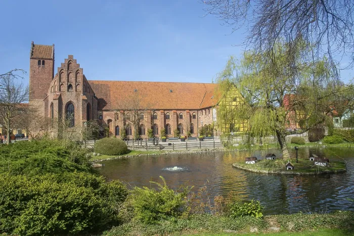 Framed Print : The Monastery in Ystad, Sweden Print (1267) Framed Print : The Monastery in Ystad, Sweden Print (1267)