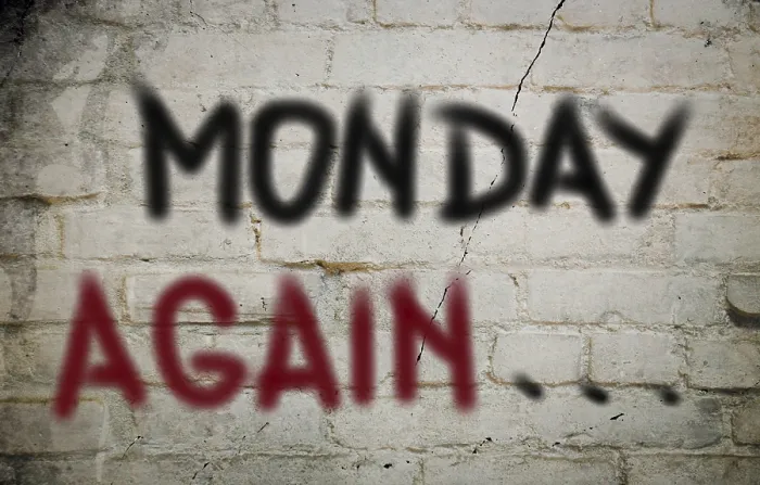 Framed Print : Monday Concept Print Framed Print : Monday Concept Print