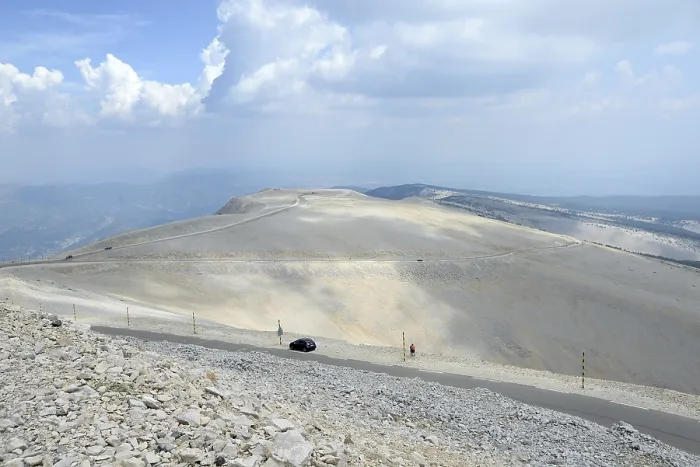 Framed Print : Print of On Mont Ventoux Framed Print : Print of On Mont Ventoux