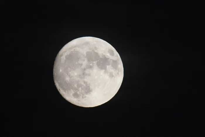 Framed Print : Full Moon Print Against Dark Evening Sky Framed Print : Full Moon Print Against Dark Evening Sky