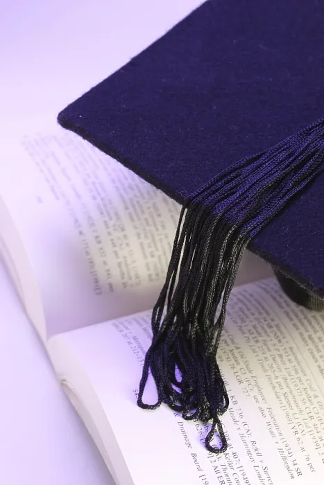 Framed Print : Mortarboard and Book Print Framed Print : Mortarboard and Book Print
