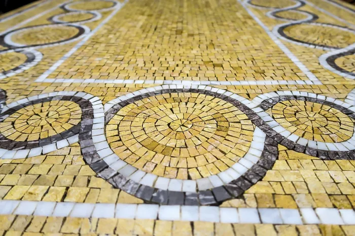 Framed Print : Mosaic Tile Background Print - Textured Mosaic Design Framed Print : Mosaic Tile Background Print - Textured Mosaic Design