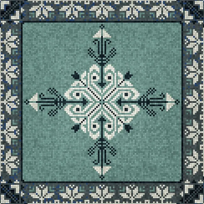 Framed Print : Mosaic Tiles Seamless Print Background Framed Print : Mosaic Tiles Seamless Print Background