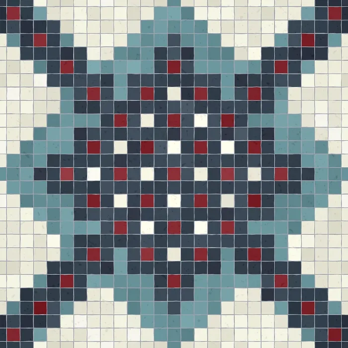 Framed Print : Seamless Mosaic Tiles Print Background Framed Print : Seamless Mosaic Tiles Print Background