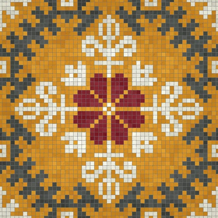 Framed Print : Seamless Mosaic Tiles Print Background Framed Print : Seamless Mosaic Tiles Print Background