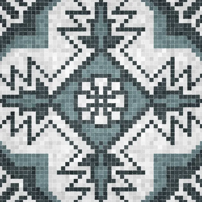 Framed Print : Seamless Mosaic Tiles Print Background Framed Print : Seamless Mosaic Tiles Print Background