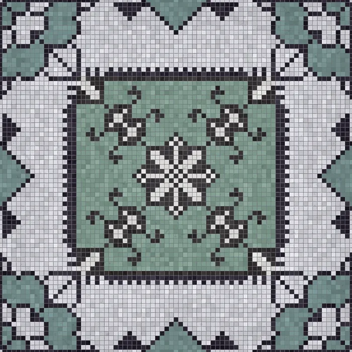 Framed Print : Mosaic Tiles Background Seamless Print Pattern Framed Print : Mosaic Tiles Background Seamless Print Pattern
