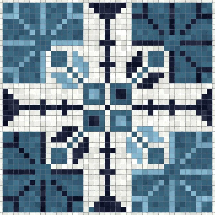 Framed Print : Mosaic Tiles Print, Seamless Vector Pattern Framed Print : Mosaic Tiles Print, Seamless Vector Pattern