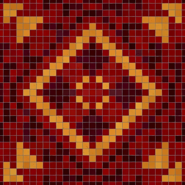 Framed Print : Seamless Mosaic Tiles Print Background Framed Print : Seamless Mosaic Tiles Print Background