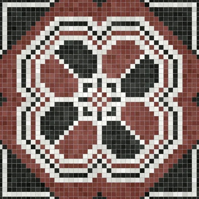 Framed Print : Mosaic Tiles Print, Seamless Vector Pattern Framed Print : Mosaic Tiles Print, Seamless Vector Pattern