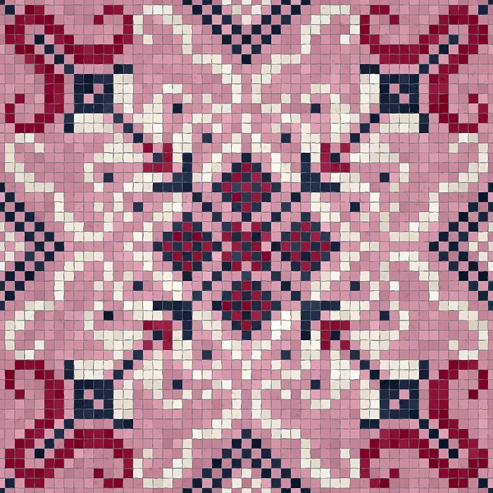 Framed Print : Seamless Mosaic Tiles Print Background Framed Print : Seamless Mosaic Tiles Print Background