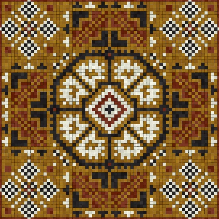Framed Print : Mosaic Tiles Seamless Print Background Framed Print : Mosaic Tiles Seamless Print Background