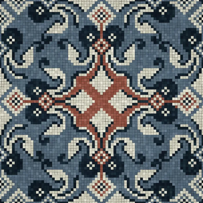 Framed Print : Mosaic Tiles Print Background Framed Print : Mosaic Tiles Print Background