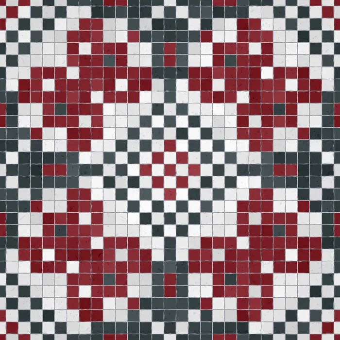 Framed Print : Seamless Mosaic Tiles Print Background Framed Print : Seamless Mosaic Tiles Print Background