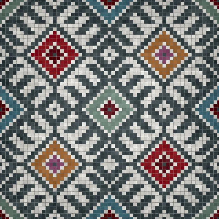 Framed Print : Mosaic Tiles Seamless Print Background Framed Print : Mosaic Tiles Seamless Print Background