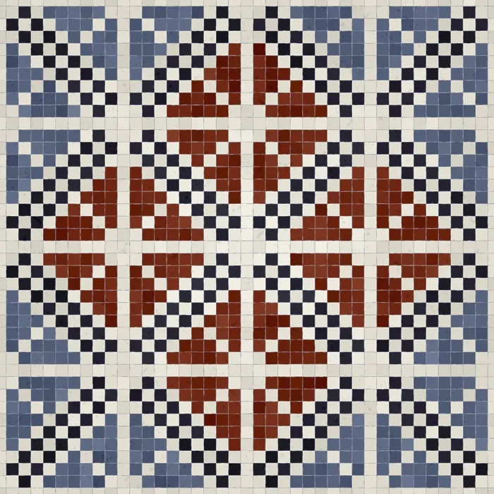 Framed Print : Seamless Mosaic Tiles Print Background Framed Print : Seamless Mosaic Tiles Print Background