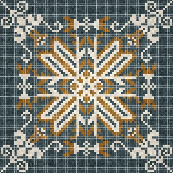 Framed Print : Mosaic Tiles Print Background Framed Print : Mosaic Tiles Print Background