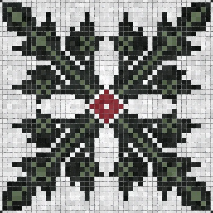 Framed Print : Mosaic Tiles Print, Seamless Vector Pattern Framed Print : Mosaic Tiles Print, Seamless Vector Pattern