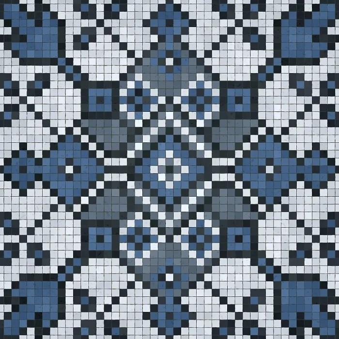 Framed Print : Seamless Mosaic Tiles Print Background Framed Print : Seamless Mosaic Tiles Print Background