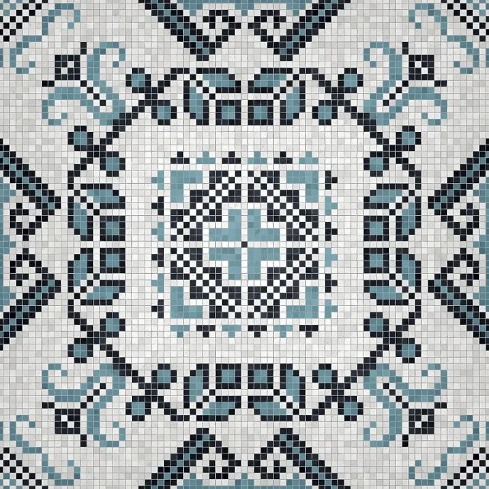 Framed Print : Mosaic Tiles Background Seamless Print Pattern Framed Print : Mosaic Tiles Background Seamless Print Pattern