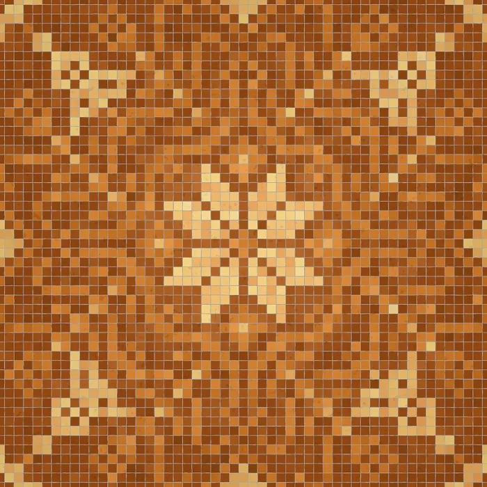 Framed Print : Seamless Mosaic Tiles Print Background