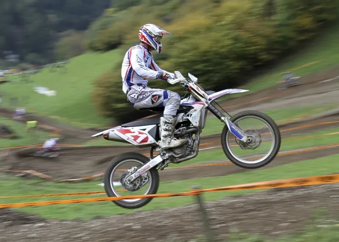 Framed Print : Motocross Print - High-Speed Action Framed Print : Motocross Print - High-Speed Action