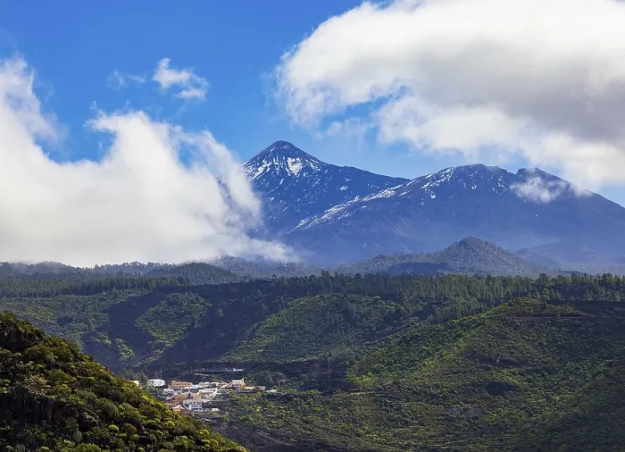 Framed Print : Mountain Hike to Risco Blanco Print, Tenerife, Canary Islands Framed Print : Mountain Hike to Risco Blanco Print, Tenerife, Canary Islands