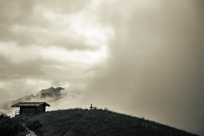 Framed Print : Mountain Hut Print, Bach, Lechtal, Austria Framed Print : Mountain Hut Print, Bach, Lechtal, Austria