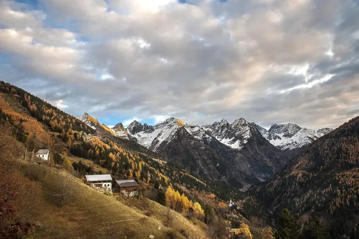Framed Print : Mountain Landscape in Fall, Kaunerberg, Tyrol, Austria Print Framed Print : Mountain Landscape in Fall, Kaunerberg, Tyrol, Austria Print
