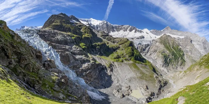 Framed Print : Mountain Panorama Print, Bernese Oberland, Switzerland Framed Print : Mountain Panorama Print, Bernese Oberland, Switzerland
