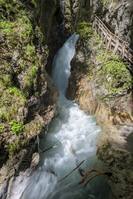 Framed Print : Mountain Stream Print, Wolfsklamm Gorge, Stans, Austria Framed Print : Mountain Stream Print, Wolfsklamm Gorge, Stans, Austria