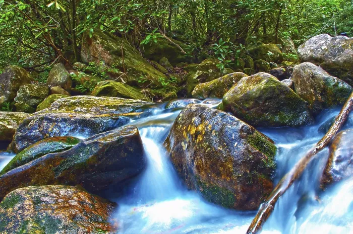 Framed Print : Mountain Streams Print Framed Print : Mountain Streams Print
