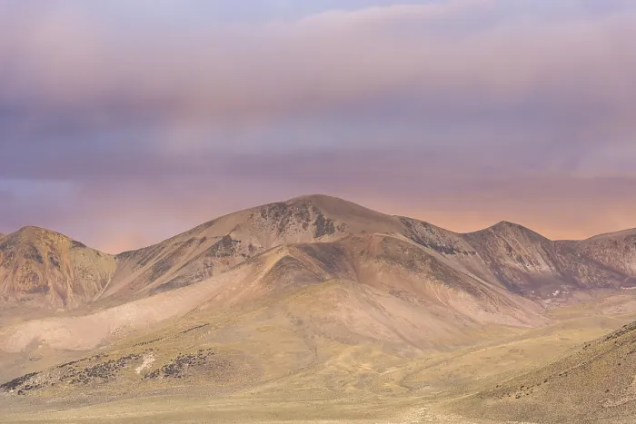 Framed Print : Salar de Surire Mountains Evening Print Framed Print : Salar de Surire Mountains Evening Print