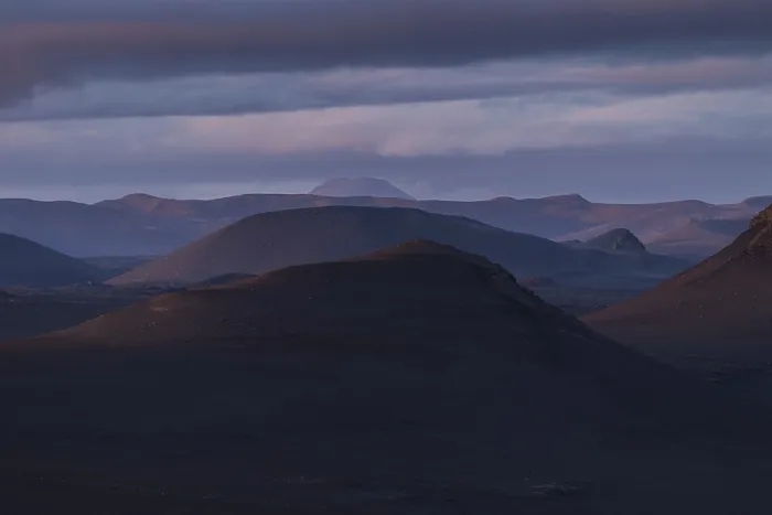 Framed Print : Icelandic Highlands Evening Landscape Print Framed Print : Icelandic Highlands Evening Landscape Print