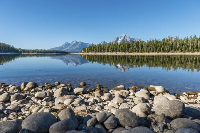 Framed Print : Teton Range Reflection Print, Wyoming, USA Framed Print : Teton Range Reflection Print, Wyoming, USA