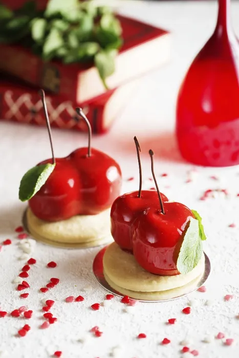 Framed Print : Cherry Mousse Print Framed Print : Cherry Mousse Print